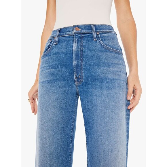 💕MOTHER💕 The Dodger Ankle Jeans ~ Work Hard Play Hard 34 NWT - Picture 3 of 16